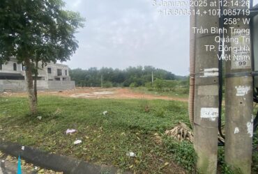 Ngân hàng cần bán gấp lô đất tại TX Đông Hà, Quảng Trị giá khởi điểm 2.22  tỷ