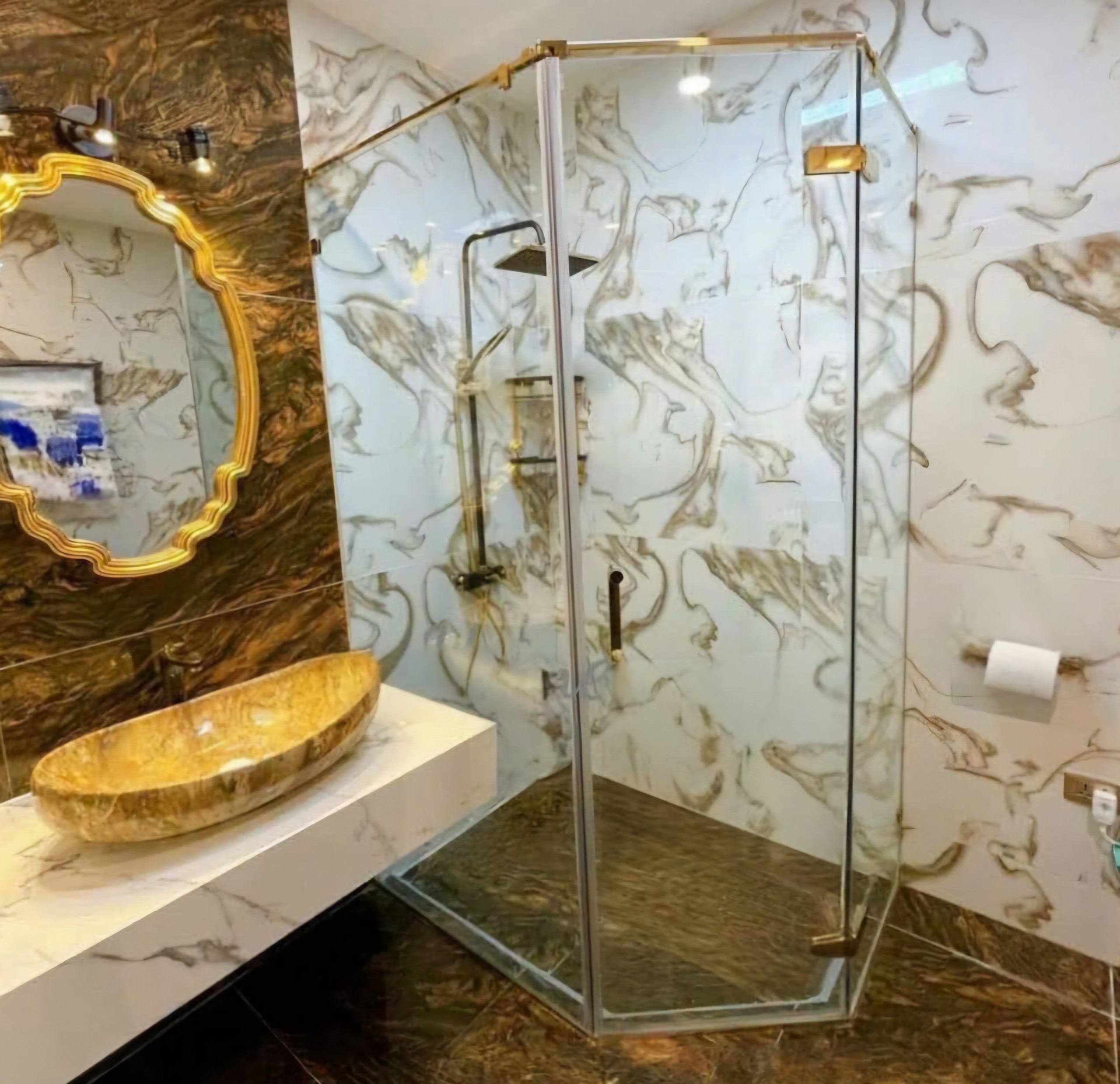 Nhà mình cho thuê nhà mới, căn góc, Thái Hà; vỉa hè 115m2* 5T- 46 Tr