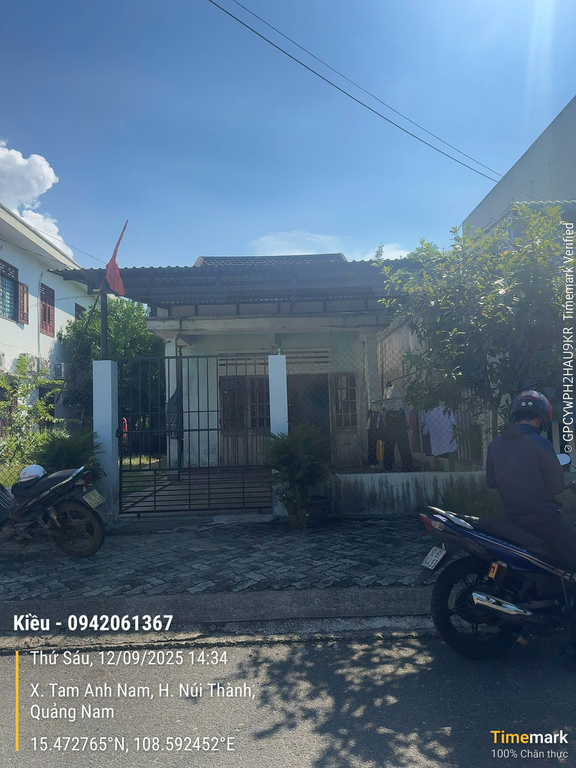 CHỦ NGỘP NGÂN HÀNG CẦN BÁN GẤP NHÀ TẠI KDC TIÊN XUÂN 1, NÚI THÀNH QUẢNG NAM GIÁ 1.6 TỶ