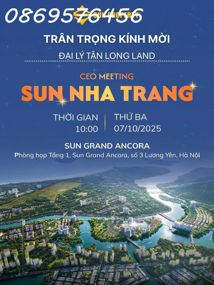 TRÌNH LÀNG KHU ĐÔ THỊ VEN SÔNG TẠI KHÁNH HOÀ