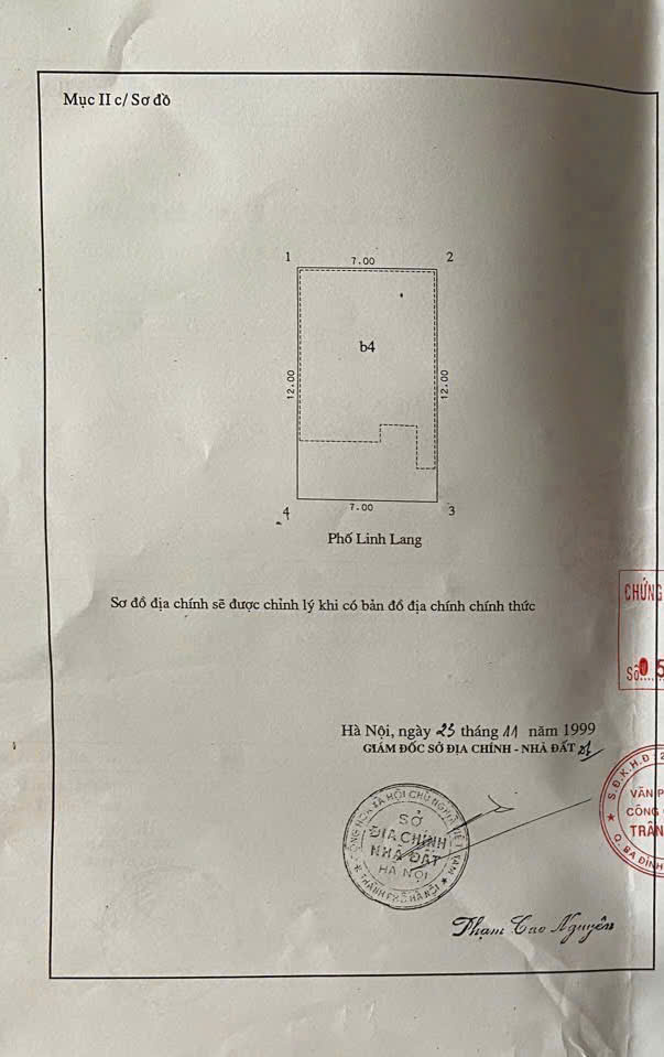 HIÊM – MẶT PHỐ LINH LANG – MẶT TIỀN QUYÊN LỰC – VỈA HÈ – SỔ VUÔNG ĐÉT