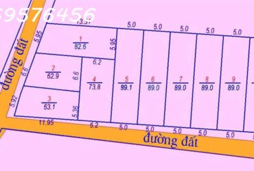 MỞ BÁN 10 LÔ NÊN THỔ CƯ TẠI KHÁNH HOÀ