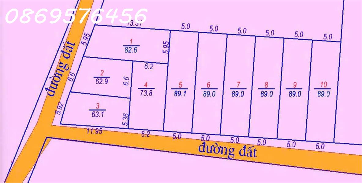 MỞ BÁN 10 LÔ NÊN THỔ CƯ TẠI KHÁNH HOÀ