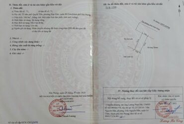 LÔ HOA HẬU 108.9M² – ĐƯỜNG NHỰA QUY HOẠCH 12M – VIEW MƯƠNG THOÁNG – GIÁ 19.X TRIỆU/M² – ZALO 0567 222 555