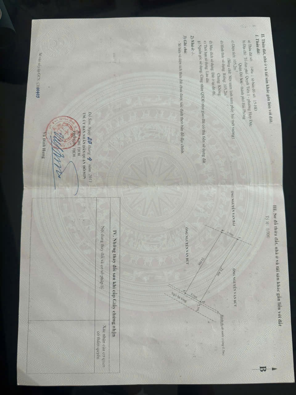 LÔ ĐẸP 105M² – GIÁ HIẾM 1,3XX TỶ – NGÕ Ô TÔ 3,5M QUYẾT TIẾN – ZALO 0567 222 555