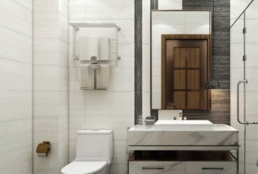 Cho thuê nhà mới, hai mặt tiền, 96m2_ 4T; vỉa hè, Trần Nhân Tông-30 Tr