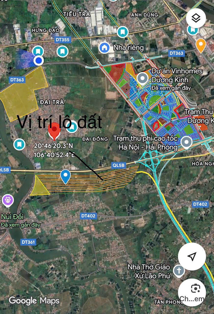 Lô 283,2m² mặt tiền 15m – Tách 3 lô cực đẹp – Giá hơn 1x triệu/m² – ZALO 0567 222 555