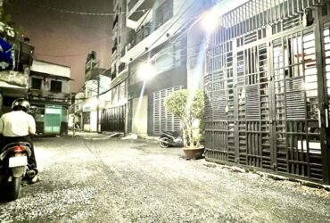 Nhà đẹp 4 tầng – 2 mặt hẻm VIP Âu Cơ, Tân Bình – ở ngay, thu nhập 20tr/tháng!