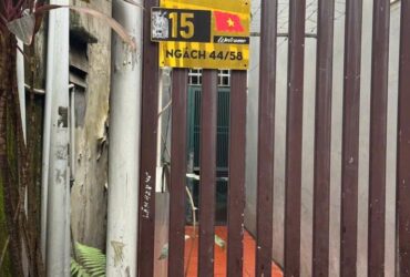 46M² – NGÕ 44/58 ĐỨC GIANG – MẶT TIỀN 4M – NHÀ DÂN XÂY 2 TẦNG – NGÕ Ô TÔ QUA CỔNG – GIÁ 6.15 TỶ