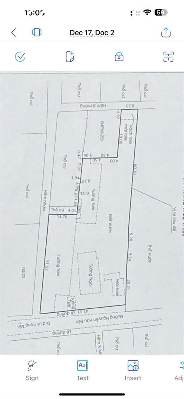GÓC 3 MẶT TIỀN NGUYỄN HỮU TIẾN, TÂN PHÚ 45X80M, CHỈ 80TRIỆU/M2