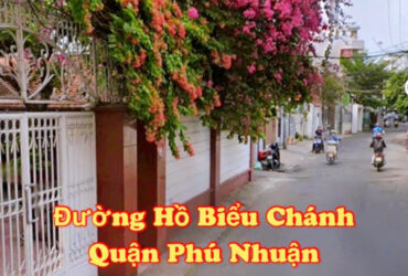 Nhà mặt tiền Hồ Biểu Chánh (gần Lê Văn Sỹ) – QUẬN PHÚ NHUẬN – 5x20m – 17.9 tỷ