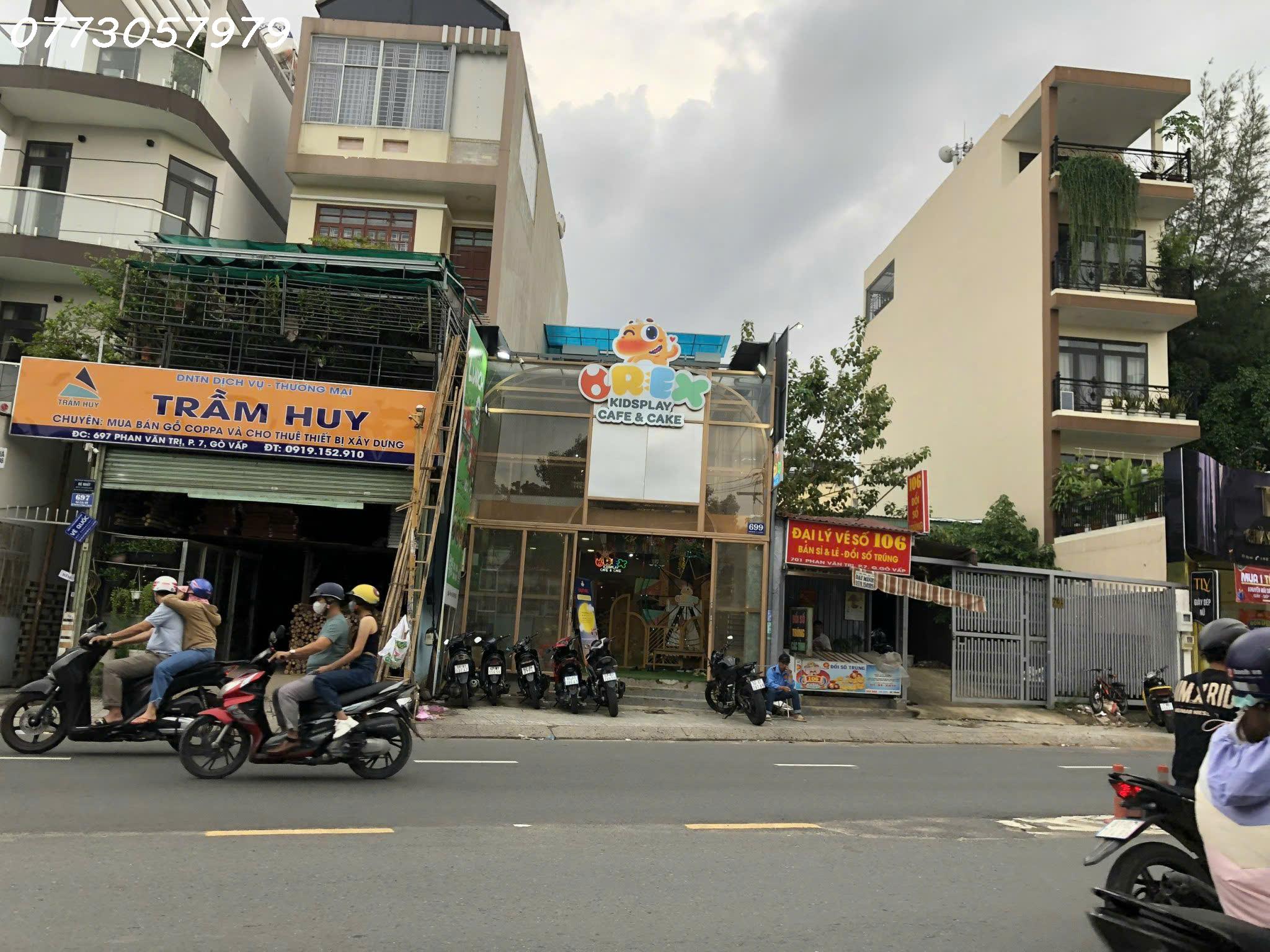 MẶT TIỀN PHAN VĂN TRỊ GÒ VẤP -NGANG KHỦNG 10M – DÀI 40M – GIÁ CHỈ 45 TỶ TL