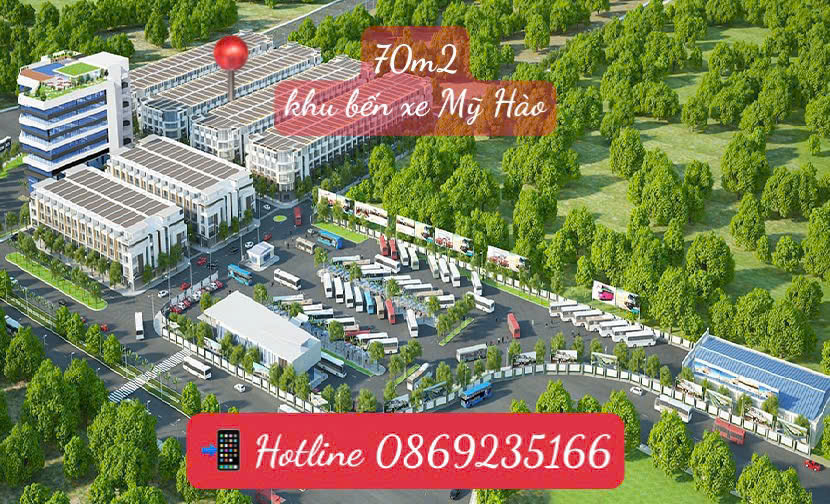 Bán đất: Duy nhất 1 lô tại bến xe Mỹ Hào, Hưng Yên.