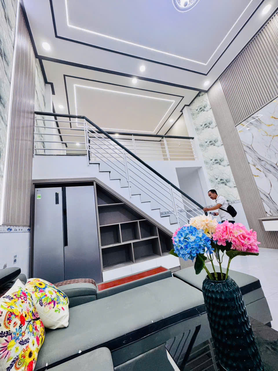 NHÀ NGAY NGÃ TƯ GA, QUA GÒ VẤP GẦN, NGANG 5M RỘNG ĐẸP, GIÁ YÊU THƯƠNG