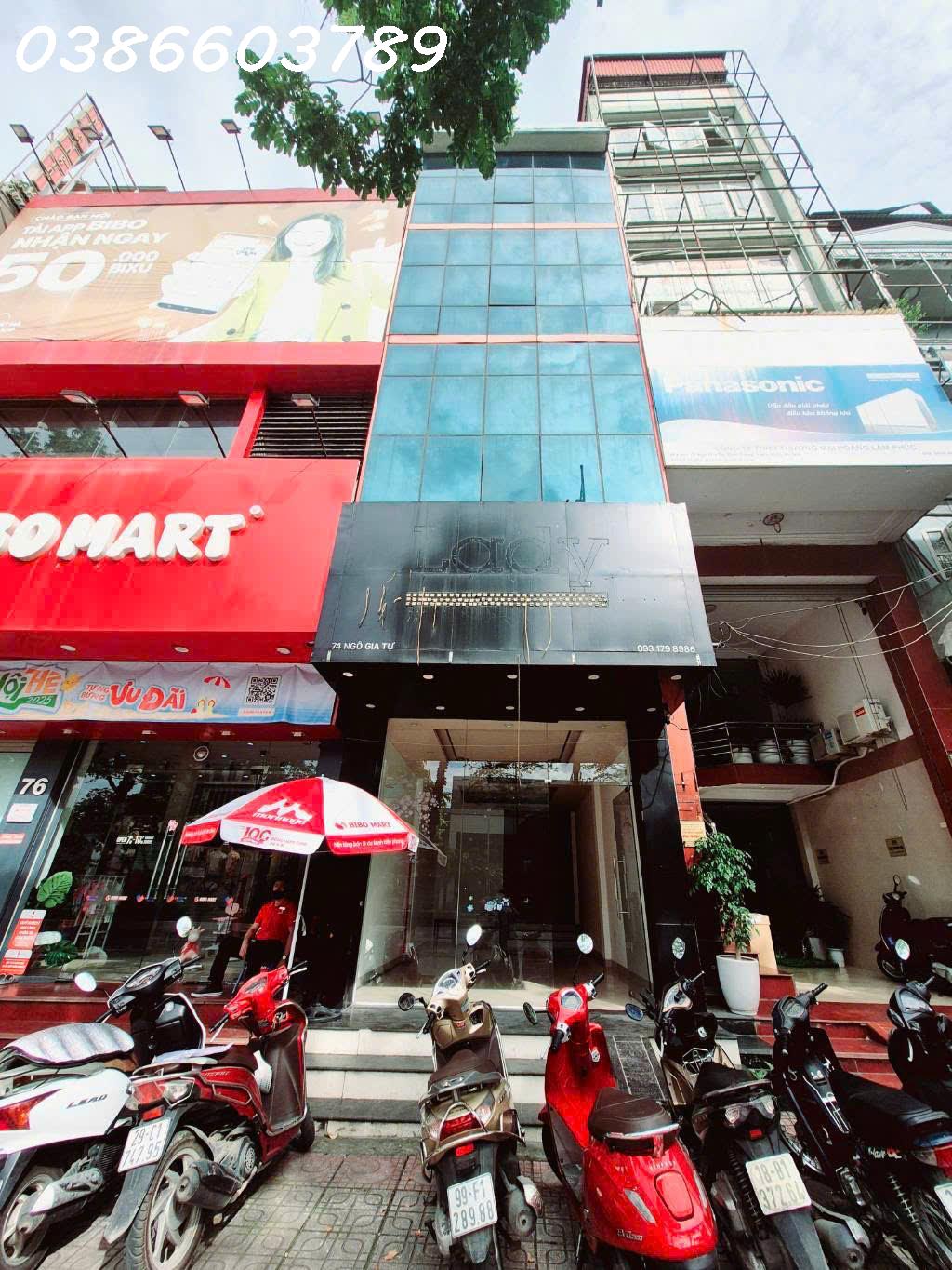 MẶT PHỐ NGÔ GIA TỰ – 97m² – 5 TẦNG – 1 MẶT PHỐ 1 MẶT NGÕ – MẶT TIỀN 4M –