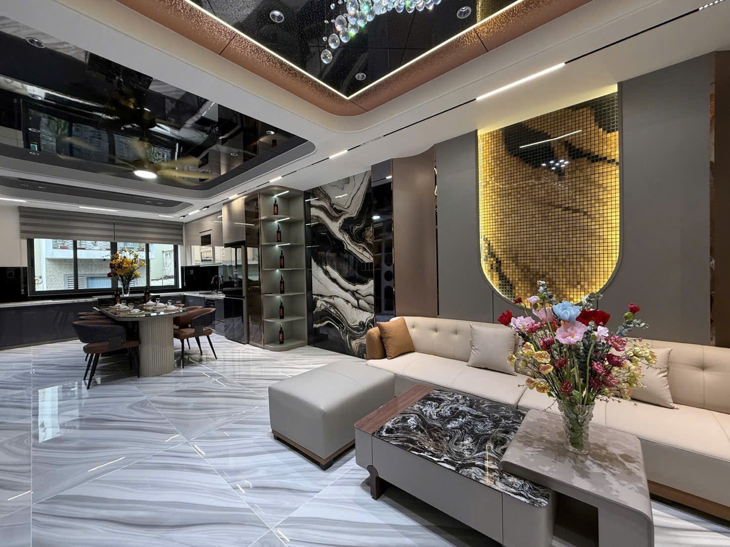 SIÊU PHẨM 6 TẦNG ĐẸP NGUYỄN VĂN KHỐI – GÒ VẤP – HẺM NHƯ MẶT TIỀN – NGAY CV LÀNG HOA