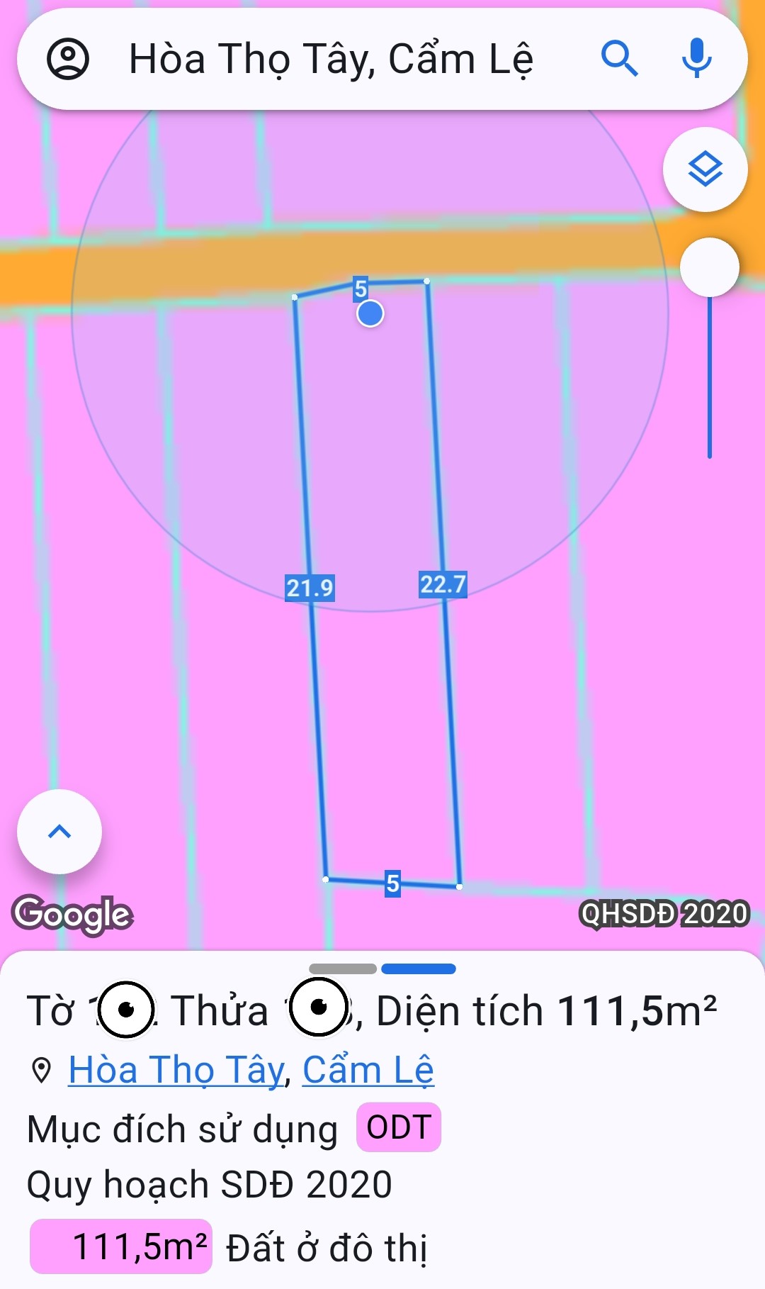 🌟 ĐẤT ĐẸP – KIỆT Ô TÔ HÒA THỌ TÂY – 111,5m² – GIÁ CHỈ 2,68 TỶ!