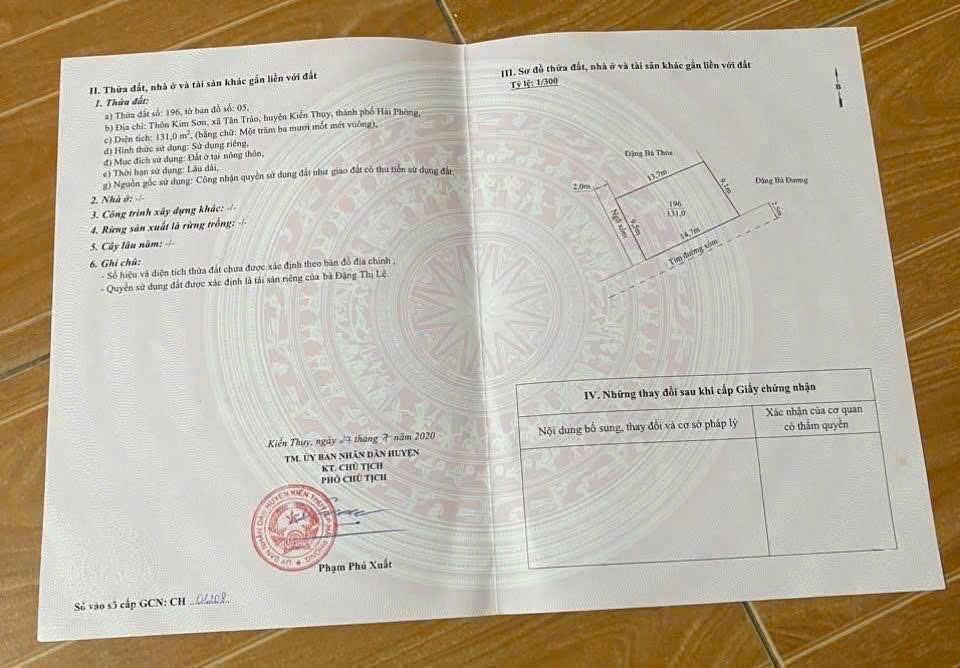 Lô góc 131m² trục đường 5m Kim Sơn – đón sóng KCN Tân Trào, giá 3,x tỷ  ZALO 0567 222 555