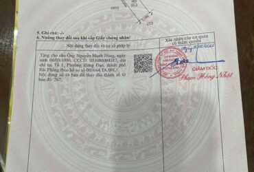 Bán đất Hải Thành 1 – 99m² ngang 5,1m – Giá 4.x tỷ  Đường nhựa 8m hiếm khu vực – Hàng đầu tư trung tâm  ZALO 0567 222 555