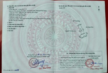 HƠN 1 TỶ  57M² TỔ 6 HÒA NGHĨA – NGÕ Ô TÔ – QUỸ ĐẤT Ở HIẾM KHU DƯƠNG KINH  ZALO 0567 222 555