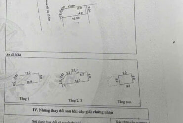 🫣Bán nhà 3 tầng –  lô góc tại khu Phúc Thành 2.