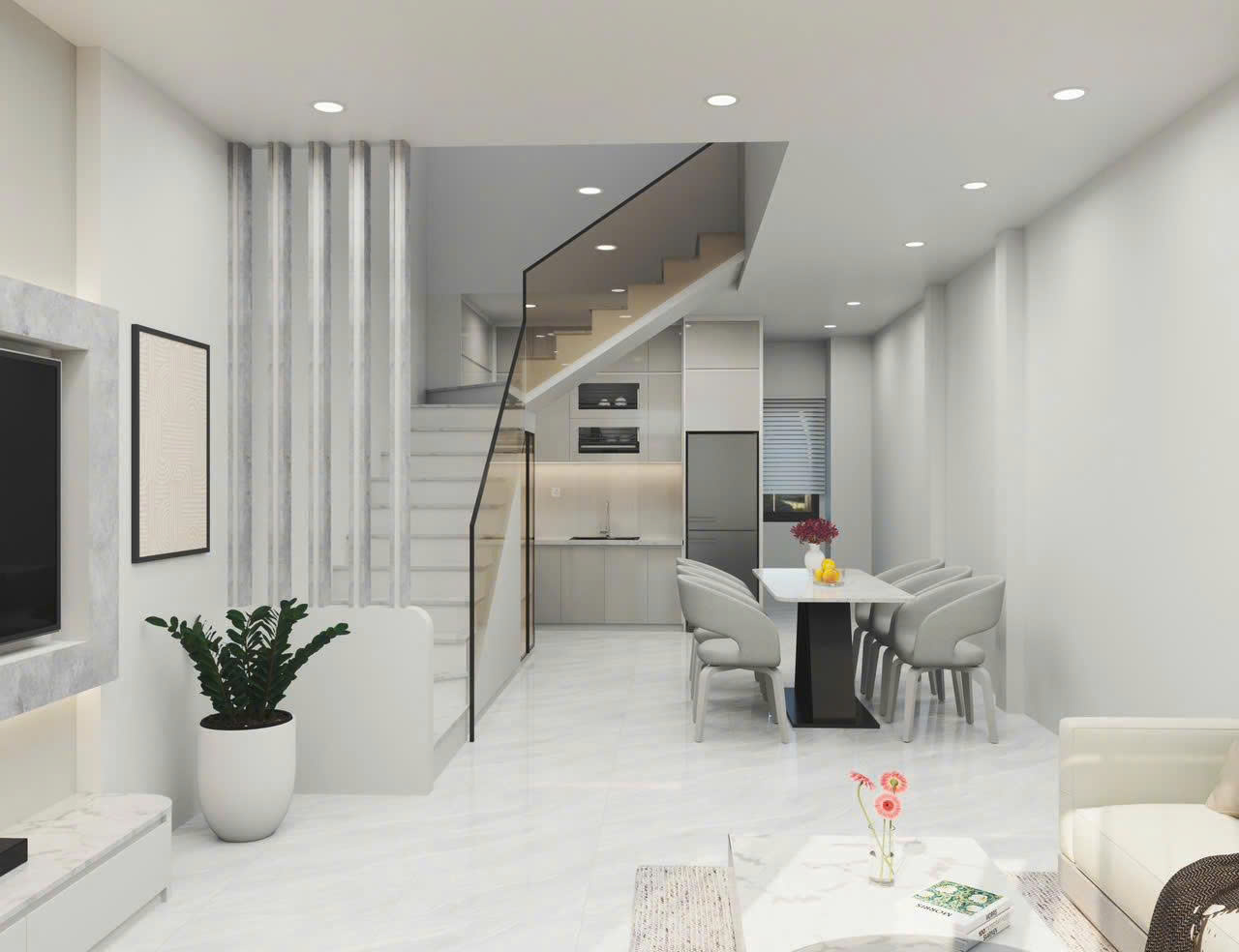 Nhà đẹp 2 tầng 2 mặt tiền hẻm ô tô Hải Đức – Full nội thất – Giá 4,5 tỷ