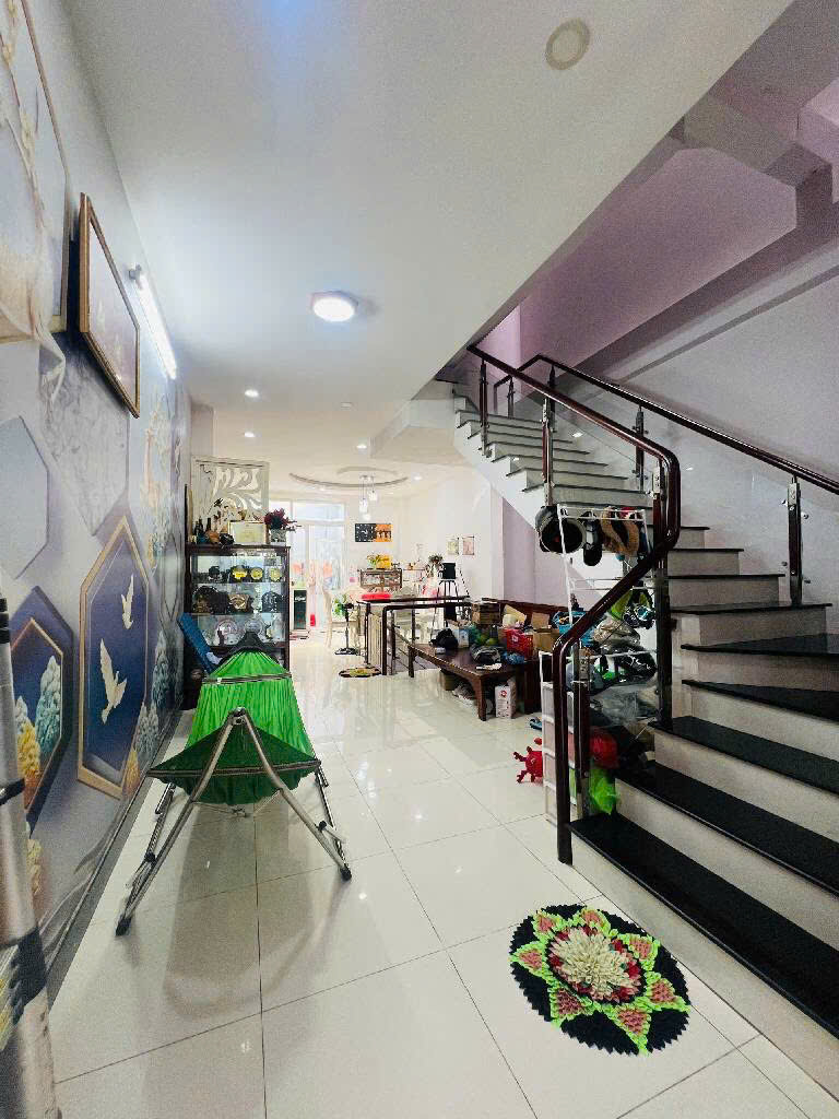 BÁN NHÀ MẶT TIỀN 12M, 90M2 5 TẦNG, KDC NAM HÙNG VƯƠNG – BÌNH TÂN