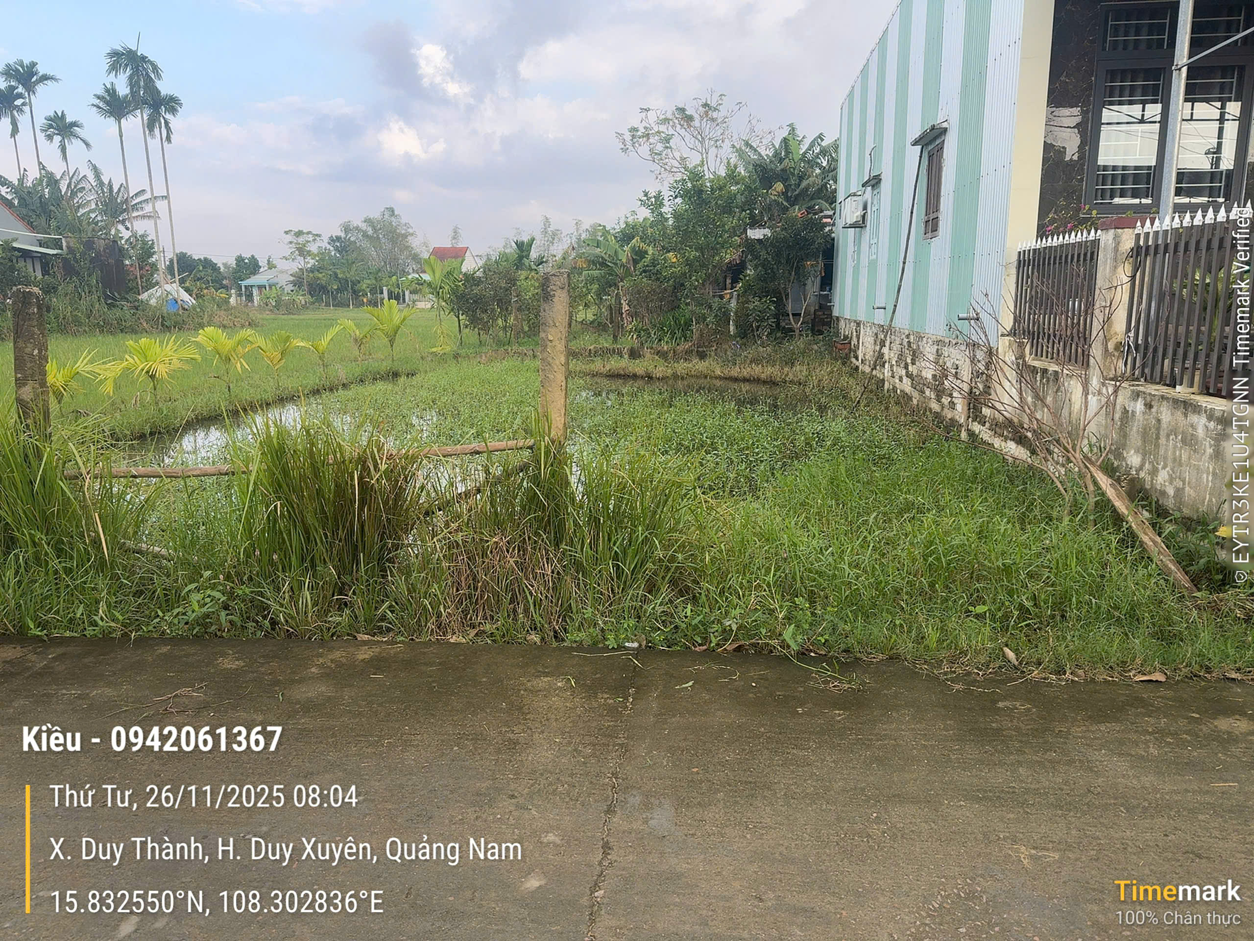 Bán đất đẹp thôn Vân Quật Duy Thành, Quảng Nam 550 TR