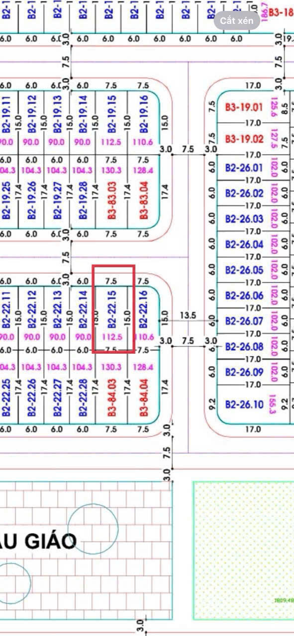 EM TẤN TÀI FPT VĂN PHÒNG LA BÀN LAND  BÁN LÔ ĐẤT FPT NGANG HIẾM 7,5m – GIÁ CHƯA TỚI 6,5 TỶ