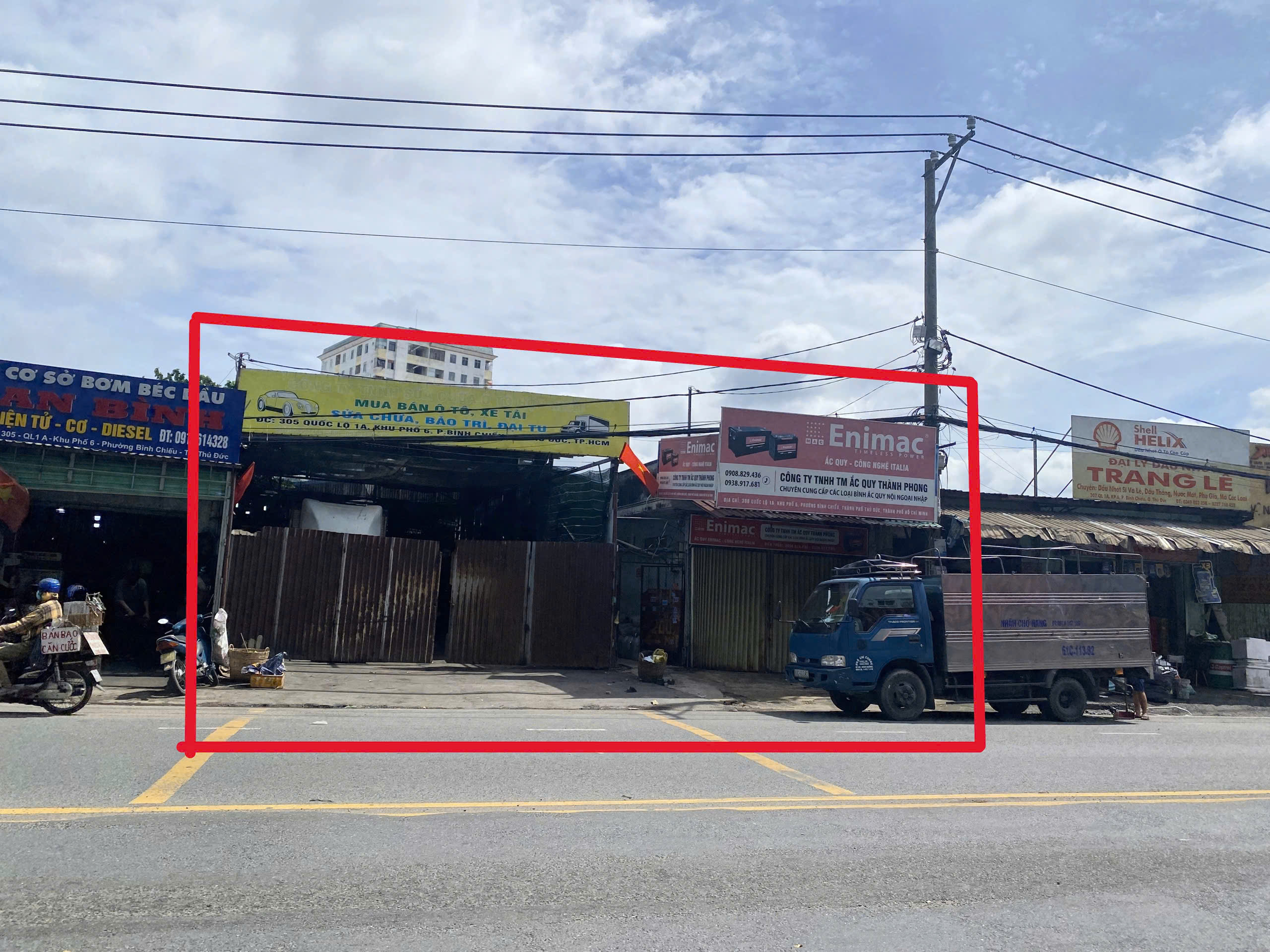 CHO THUÊ NHÀ MẶT TIỀN – SONG HÀNH QUỐC LỘ 1A (ĐỖ MƯỜI) TP HỒ CHÍ MINH