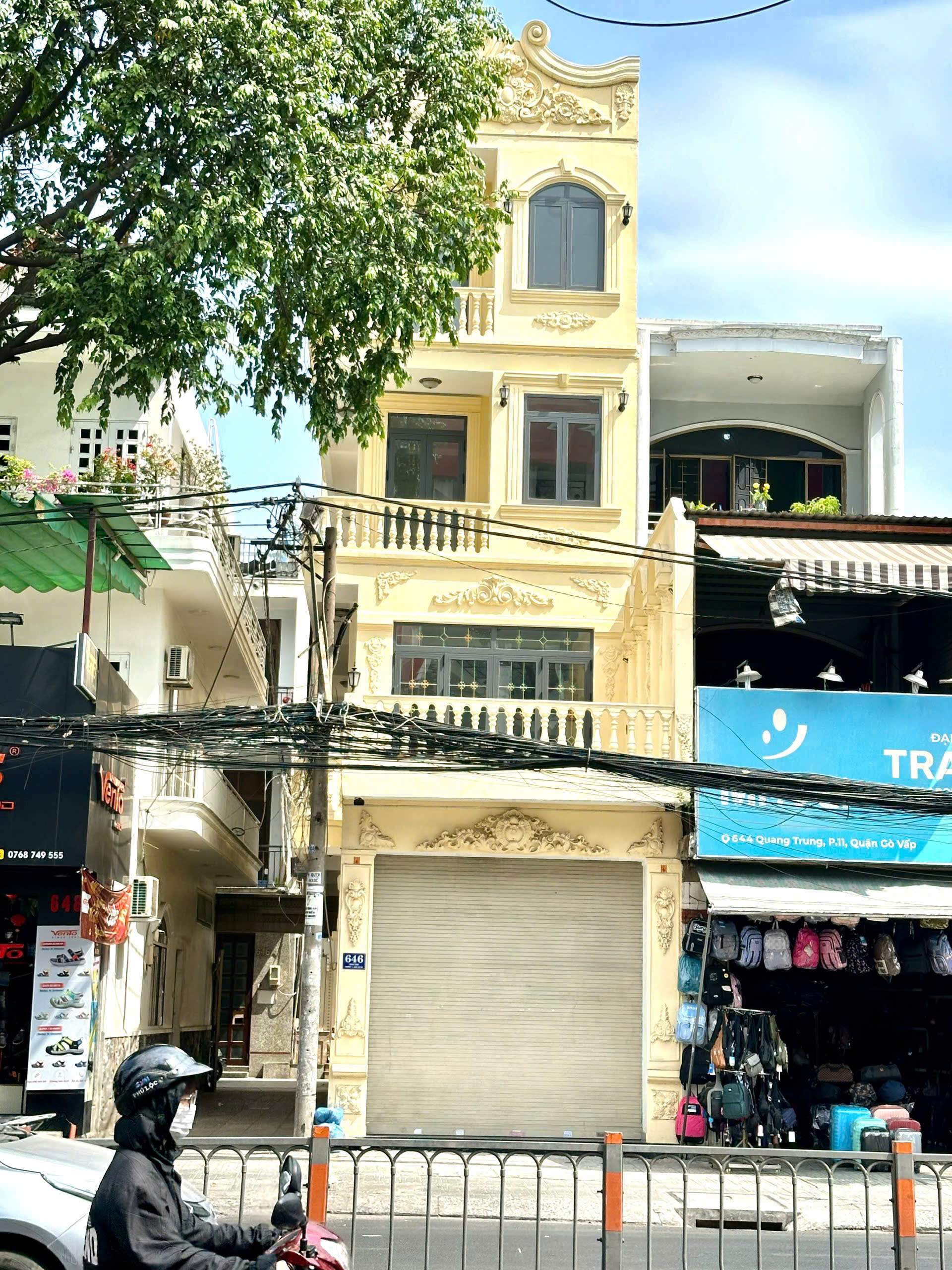 Cho thuê toà nhà mặt tiền Quang Trung, Phường 11 – vị trí kinh doanh sầm uất Gò Vấp