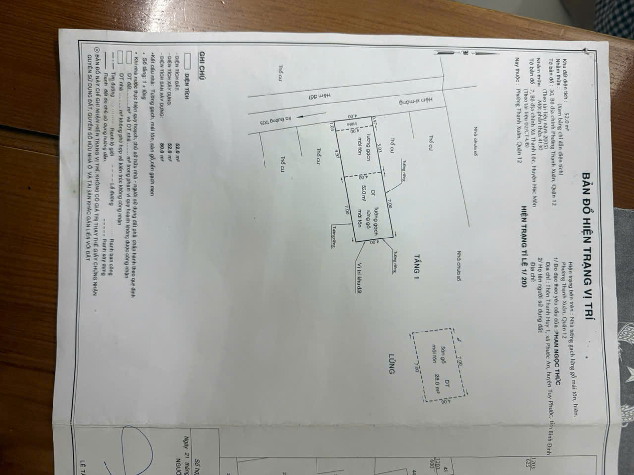 BÁN NHÀ QUẬN 12 GIÁ TỐT – CHỈ 1 TỶ 550 TRIỆU, VÀO Ở NGAY