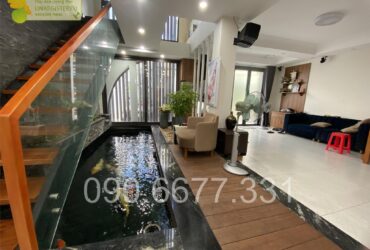 ‼️ Villa Phú Nhuận – Thang máy, hồ cá xịn sò – ngang hơn 7m xe hơi vào nhà