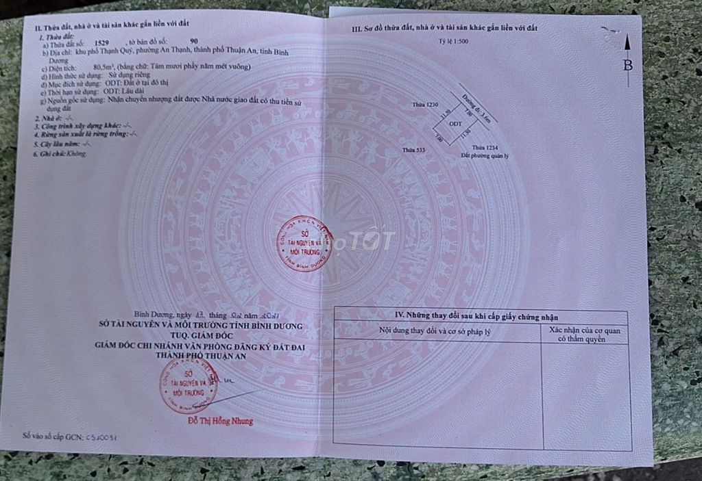 BÁN NHÀ 1 TRỆT 1 LẦU – VỊ TRÍ ĐẸP TẠI THUẬN AN