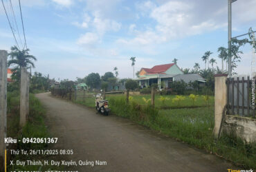 Bán đất đẹp thôn Vân Quật Duy Thành, Quảng Nam 550 TR