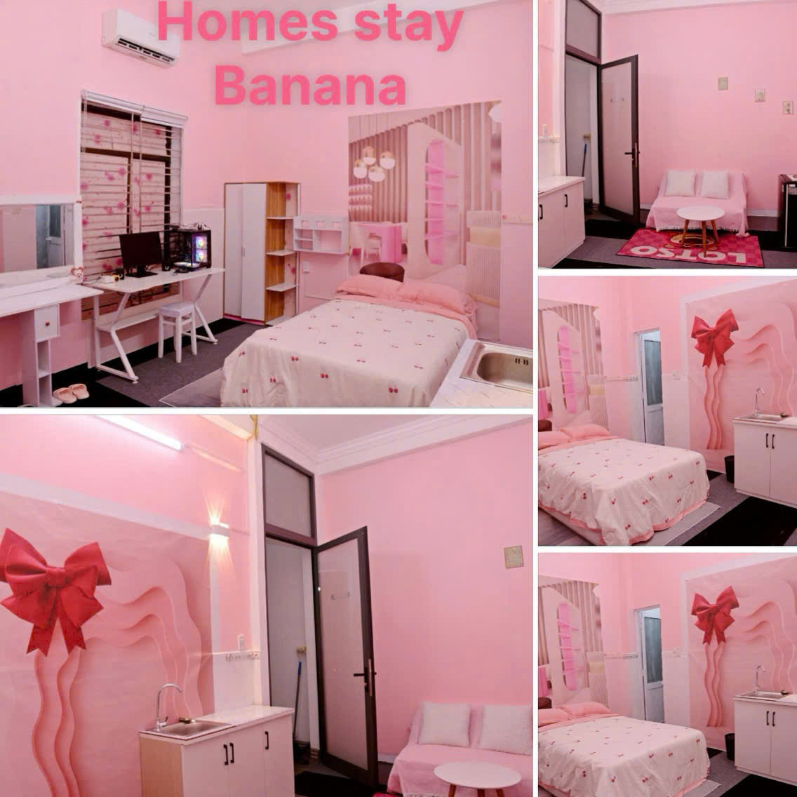Cho thuê phòng PINK COLOR dễ thương tại 1000 Ngô Quyền, An Hải – Sơn Trà