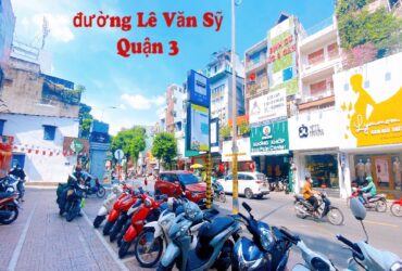 Nhà cũ Lê Văn Sỹ – QUẬN 3 – 4.5 x 13 m ( 50 m2 ) Vuông vức – 7 tỷ