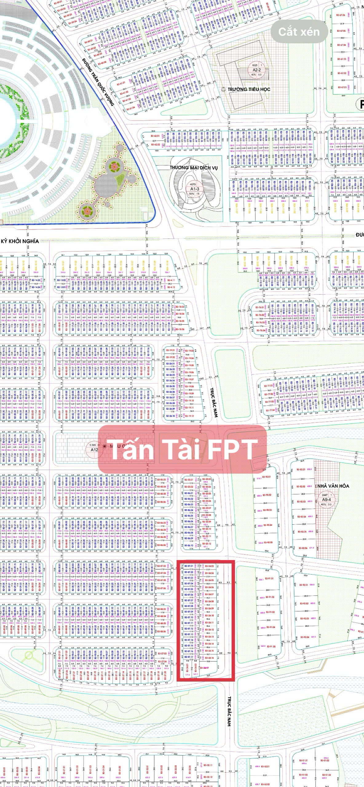 Tấn Tài FPT – La Bàn Land trân trọng giới thiệu
🌟 LÔ BIỆT THỰ LỀ KHỦNG – TRỤC CHÍNH BẮC NAM KĐT FPT 🌟