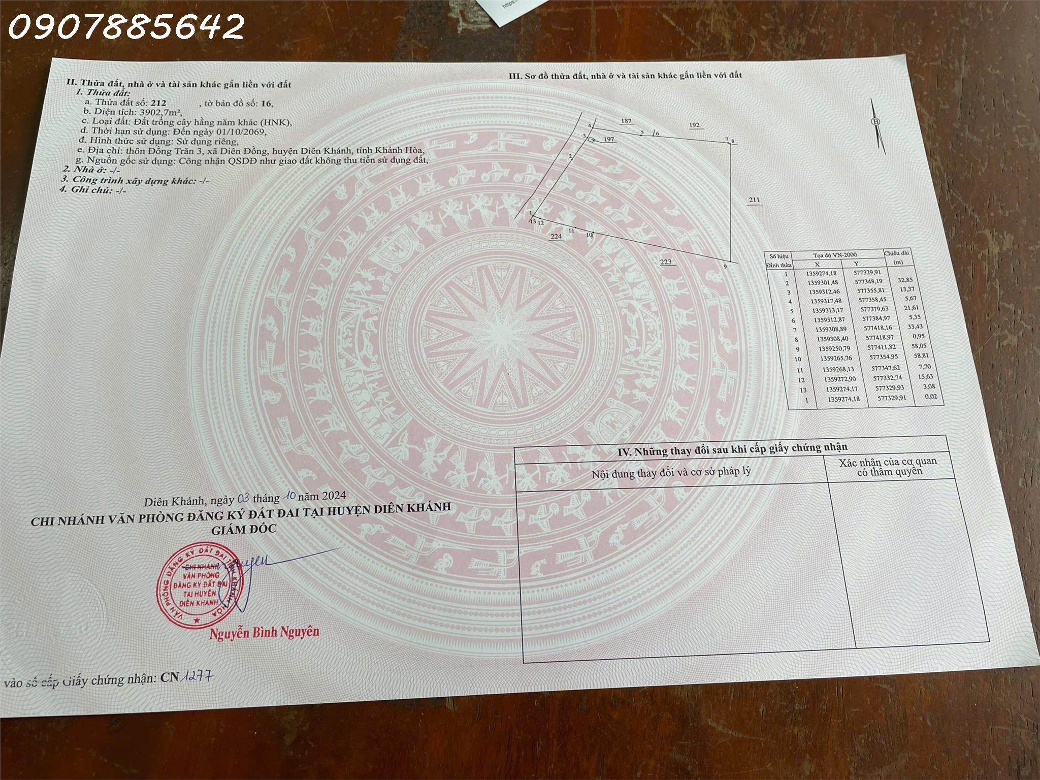 BÁN ĐẤT VƯỜN GIÁ RẺ KHÁNH HOÀ