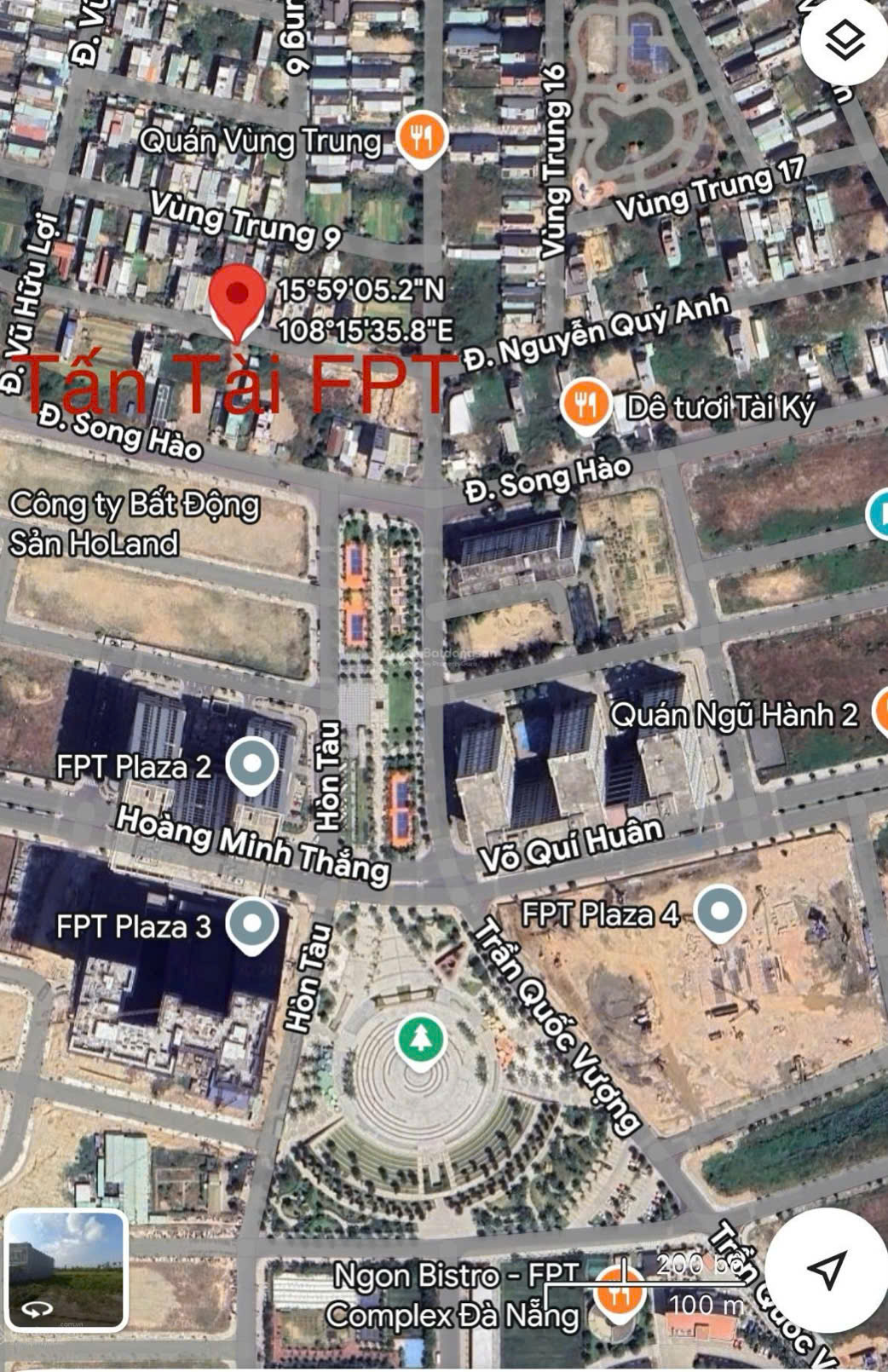 TẤN TÀI FPT –  CHÍNH CHỦ GỬI BÁN – LÔ ĐẤT NGUYÊN QUÝ, GIÁ TỐT NHẤT KHU PHÚ MỸ AN