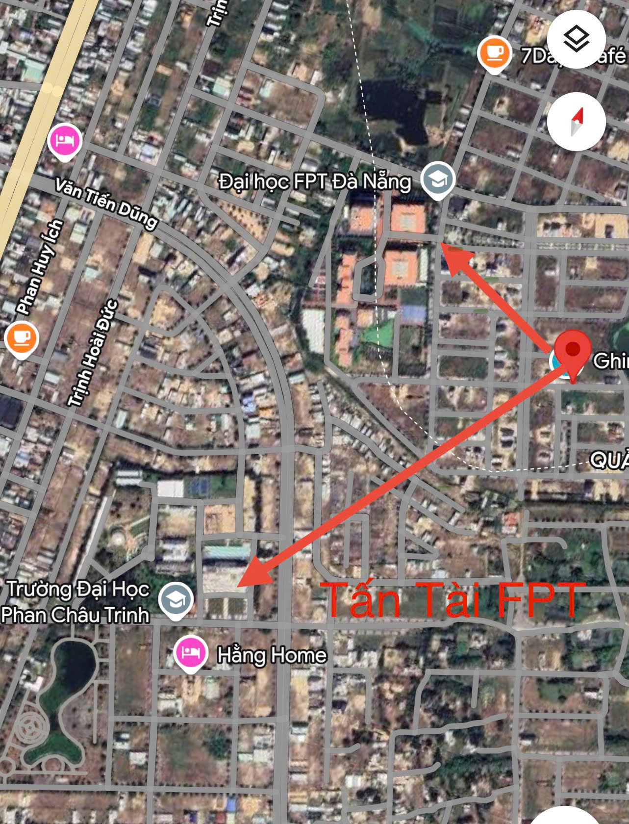 Em Tấn Tài FPT xin giới thiệu đến quý anh/chị nhà đầu tư lô đất V3 FPT, :GIÁ TỐT HIẾM   V3 FPT TRỤC THÔNG, CHỈ 54 TRIỆU/m