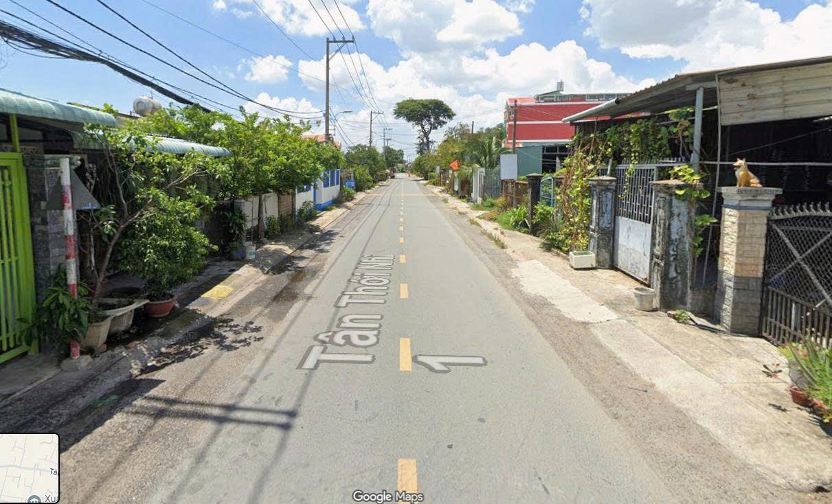 CHO THUÊ NHÀ NGUYÊN CĂN MẶT TIỀN – ĐƯỜNG TÂN THỚI NHÌ, HÓC MÔN