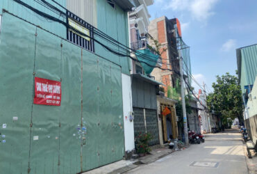 Cho thuê kho góc 2 mặt tiền, vị trí thuận tiện xe tải ra vào 24/7, khu Bình Trị Đông A, quận Bình Tân.