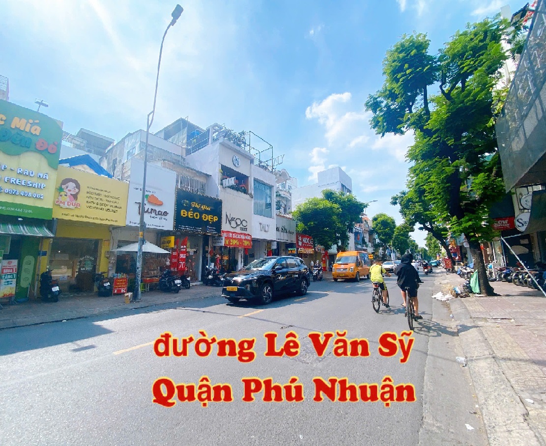 Nhà Lê Văn Sỹ 136 m2 – QUẬN PHÚ NHUẬN – 7.3 x 19 m vuông vức – 4 tầng – 23  tỷ