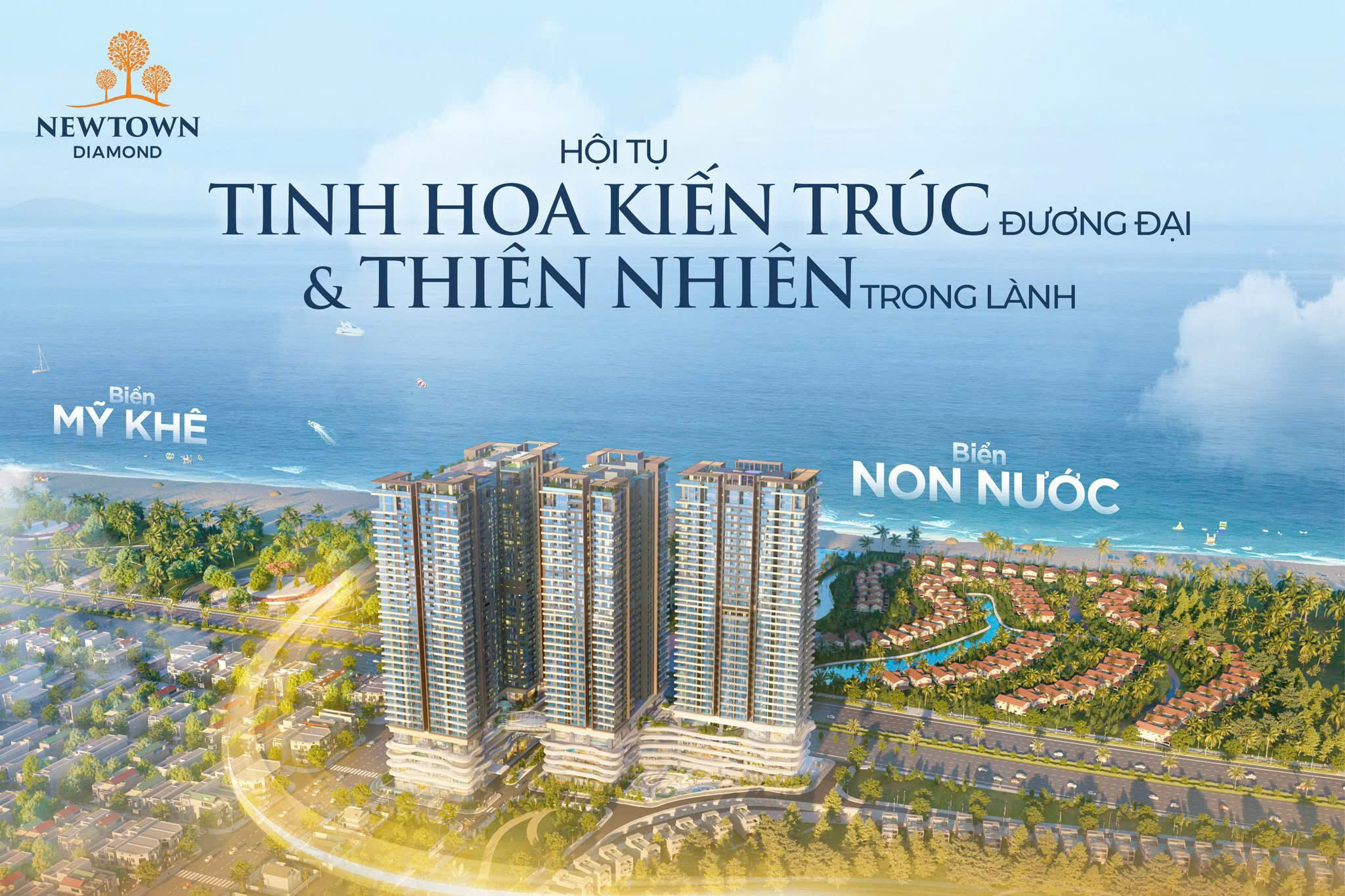 NEWTOWN DIAMOND – CĂN HỘ BIỂN CAO CẤP, GIÁ TRỊ TĂNG TRƯỞNG DÀI HẠN