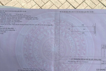 CHÍNH CHỦ BÁN LỖ – CẦN GẤP ĐẤT THỔ CƯ TRẢNG BOM, ĐỒNG NAI