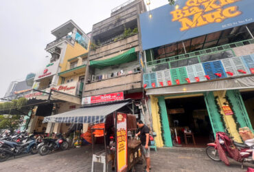 BÁN NHÀ 5 TẦNG – 2 MẶT TIỀN KD Đ.VÕ VĂN KIỆT & NGUYỄN THÁI HỌC, P.CẦU ÔNG LÃNH, QUẬN 1 – DT 4,7M*21M VUÔNG VỨC – CHÍNH CHỦ GIÁ TỐT 0938676685 GIANG GIANG