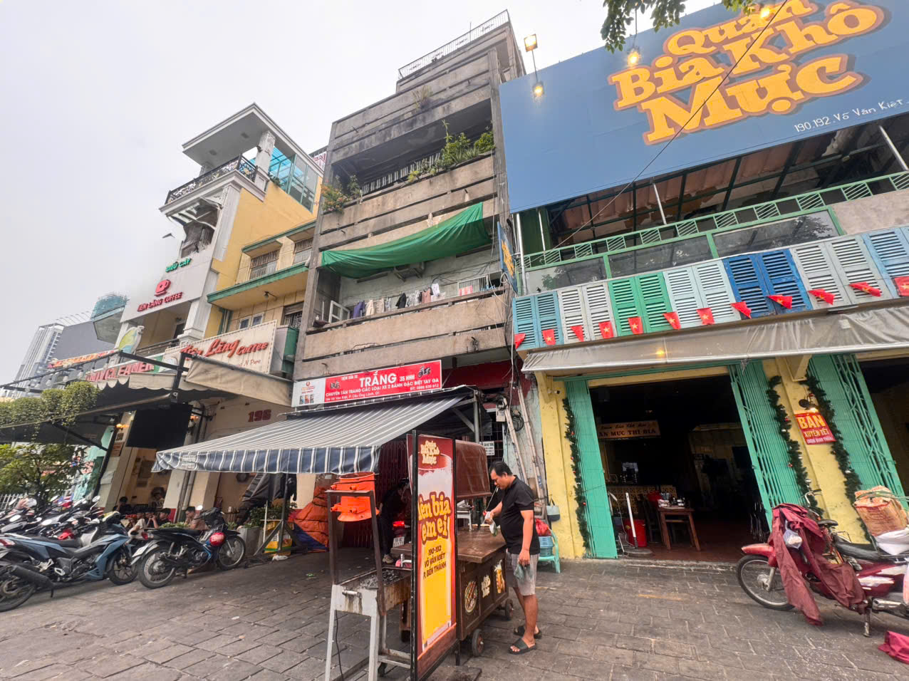 BÁN NHÀ 5 TẦNG – 2 MẶT TIỀN KD Đ.VÕ VĂN KIỆT & NGUYỄN THÁI HỌC, P.CẦU ÔNG LÃNH, QUẬN 1 – DT 4,7M*21M VUÔNG VỨC – CHÍNH CHỦ GIÁ TỐT 0938676685 GIANG GIANG