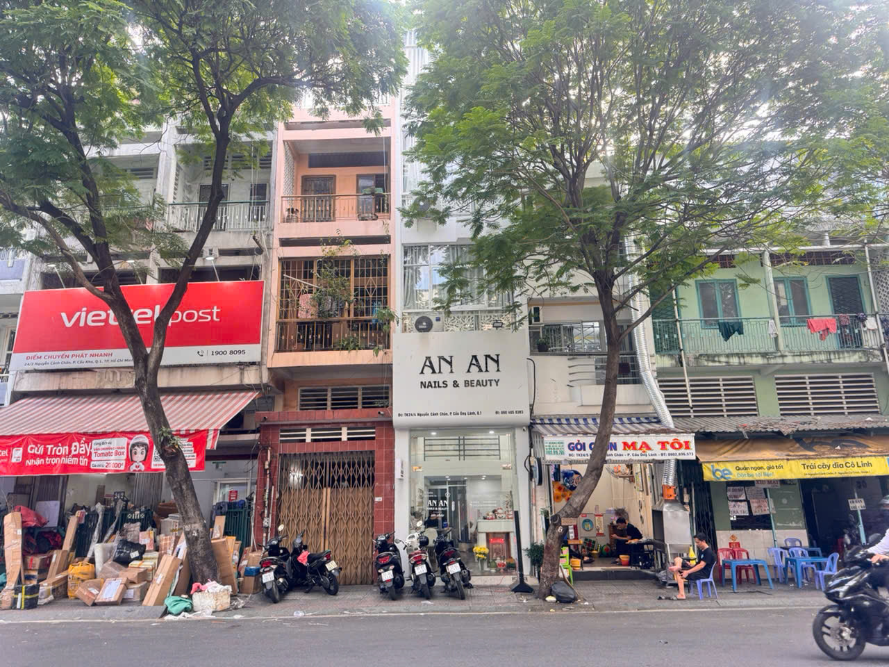 BÁN NHÀ 4 TẦNG MẶT TIỀN KD Đ.NGUYỄN CẢNH CHÂN, QUẬN 1 – SẴN HDT ĐỀU 22TR/TH – NỐI 2 Đ.TRẦN HƯNG ĐẠO & VÕ VĂN KIỆT VỊ TRÍ ĐẸP – 0938676685 GIANG GIANG