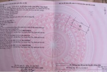 🔥 CHỈ HƠN 5x TR.IỆU/M² – CƠ HỘI HIẾM TẠI TRUNG TÂM PHÚC THỌ 🔥